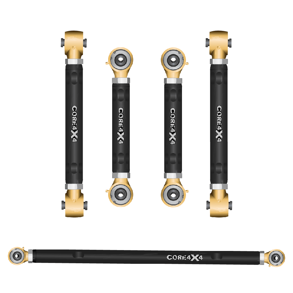 5pc Adjustable Rear Control Arms and Track Bar Kit