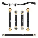 6pc Adjustable Control Arm, Track Bar Kit
