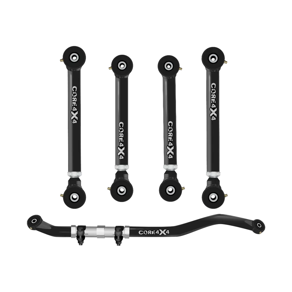 Dodge Ram 2500 10-13 5pc Town Series Front Adjustable Control Arm, Track Bar Kit