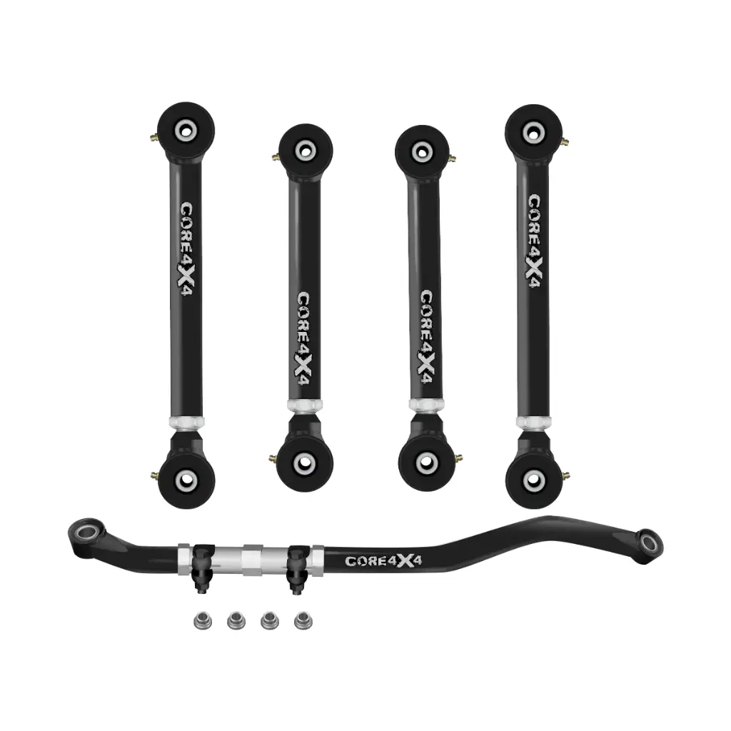 Dodge Ram 2500 10-13 5pc Town Series Front Adjustable Control Arm, Track Bar Kit