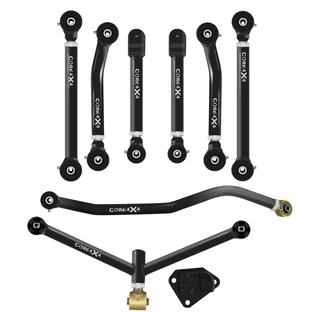 8pc Cruise Series Adjustable Control Arm, Track Bar Kit