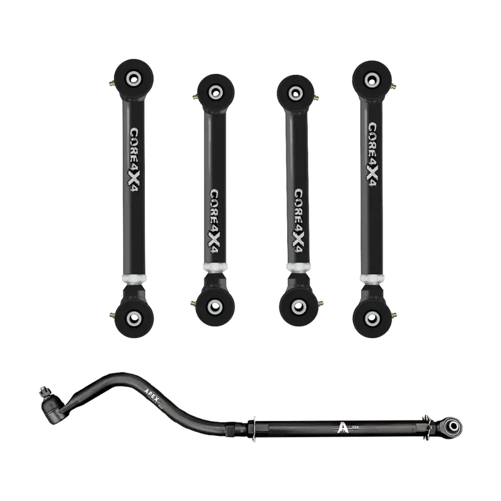 Dodge Ram 1500 00-02 5pc Town Series Front Adjustable Control Arm, Track Bar Kit