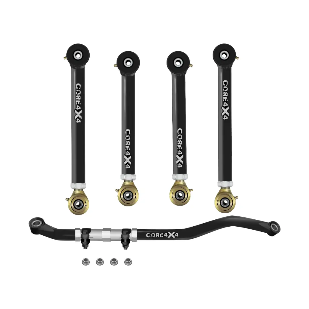 Dodge Ram 3500 08-09 5pc Trail Series Front Adjustable Control Arm, Track Bar Kit