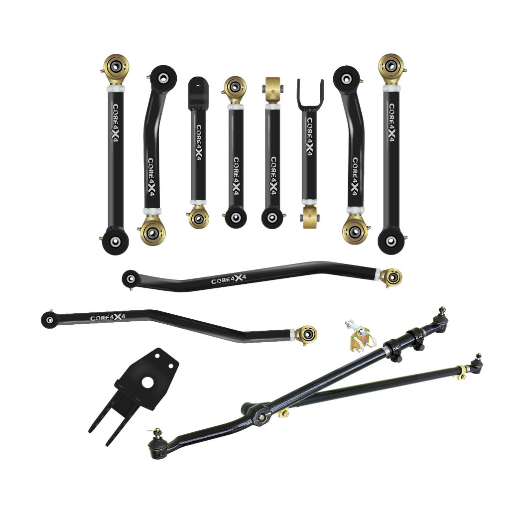 Jeep Grand Cherokee ZJ 93-98 12pc Camp Series Adjustable Control Arm, Track Bar, Steering Kit
