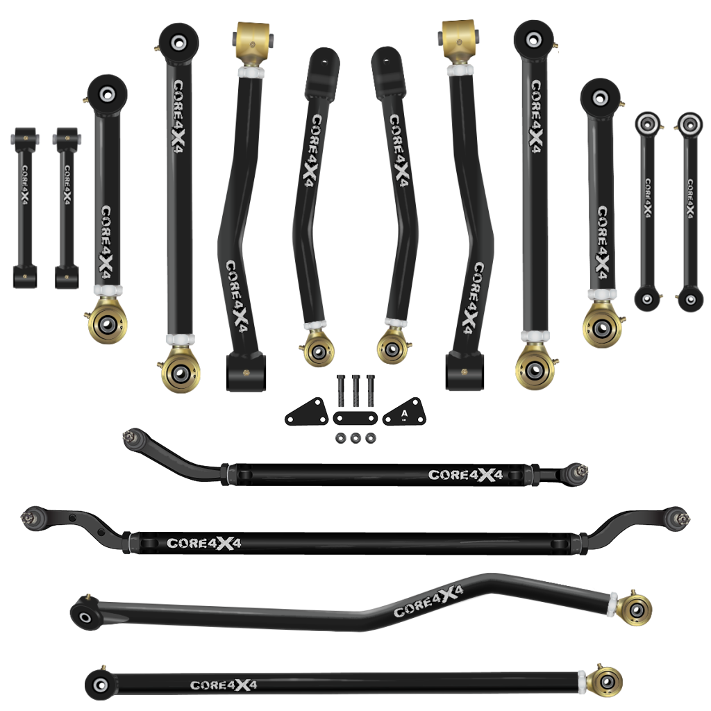 16pc Camp Series Adjustable Control Arm, Track Bar, End Link Kit