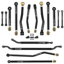 16pc Camp Series Adjustable Control Arm, Track Bar, End Link Kit
