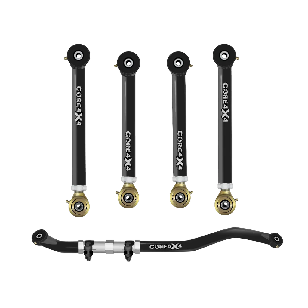 Dodge Ram 2500 10-13 5pc Trail Series Front Adjustable Control Arm, Track Bar Kit