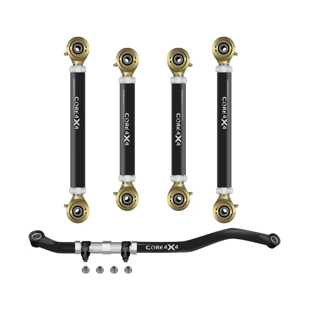 Dodge Ram 3500 10-12 5pc Tow Series Front Adjustable Control Arm, Track Bar Kit