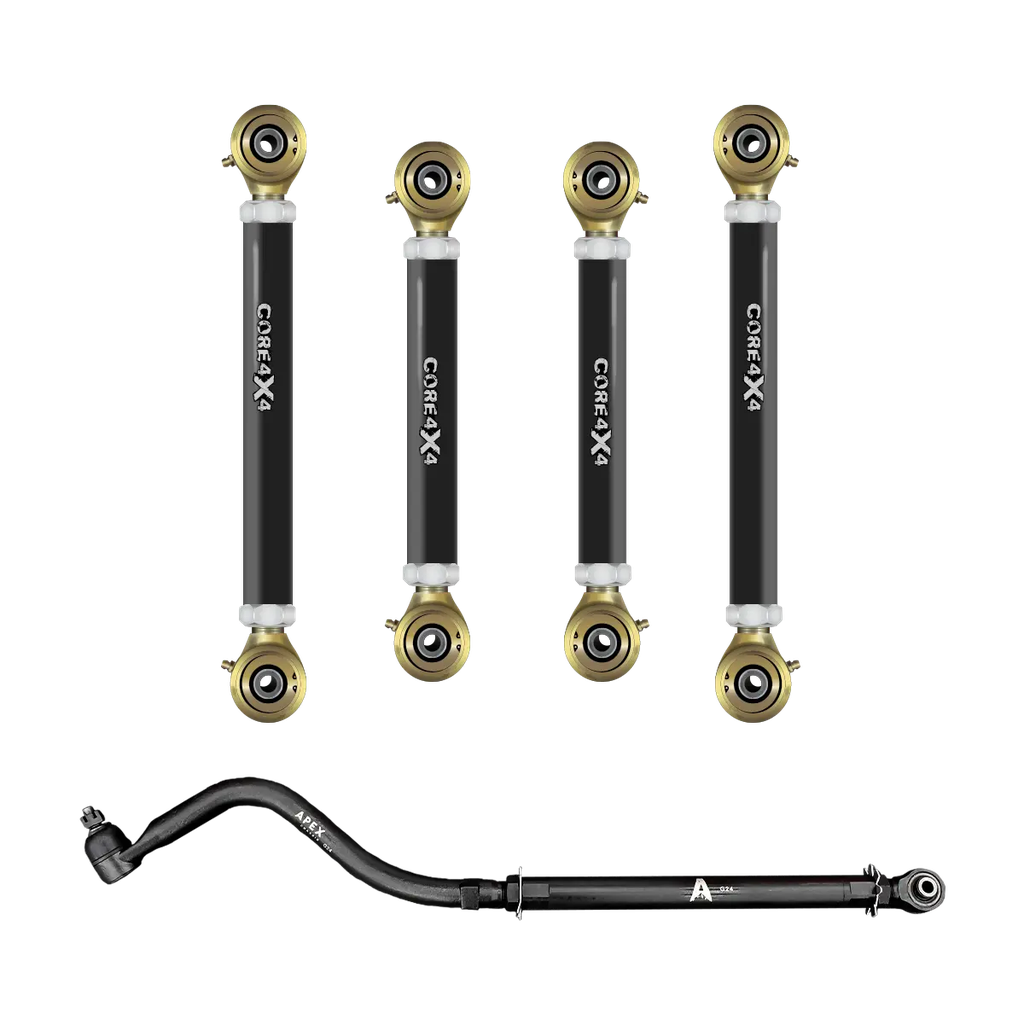 Dodge Ram 1500 00-02 5pc Tow Series Front Adjustable Control Arm, Track Bar Kit