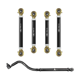 Dodge Ram 3500 00-02 5pc Tow Series Front Adjustable Control Arm, Track Bar Kit