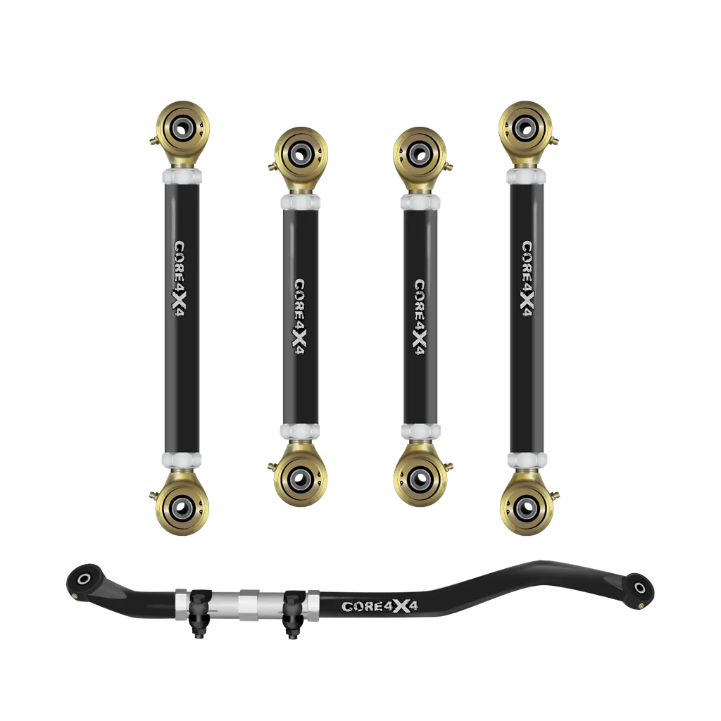 Dodge Ram 2500 10-13 5pc Tow Series Front Adjustable Control Arm, Track Bar Kit