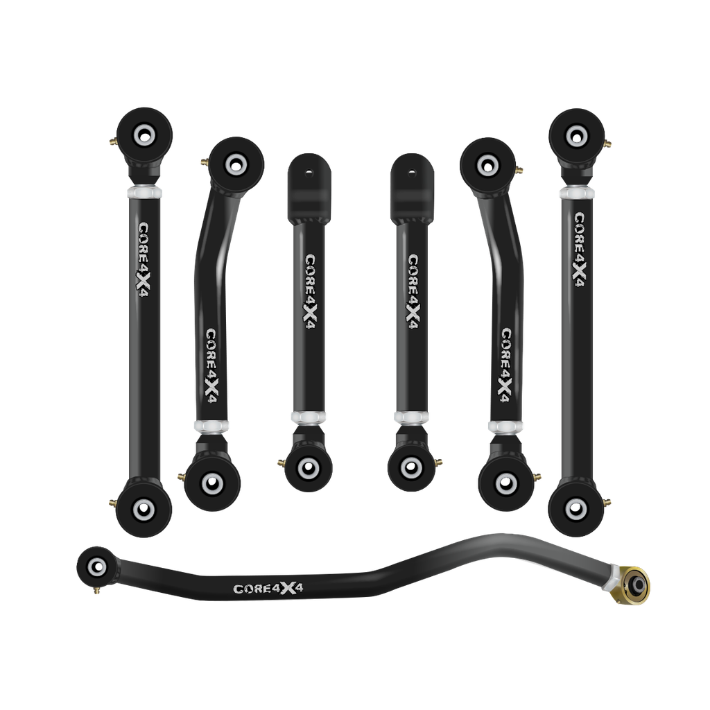 7pc Cruise Series Adjustable Control Arm, Track Bar Kit