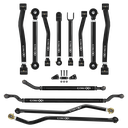 Jeep Wrangler JL / JLU 18+ 12pc Cruise Series Adjustable Control Arm, Track Bar, Steering Kit