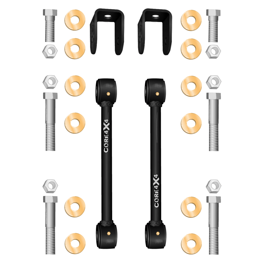 Dodge Ram 3500 08-09 2pc Town Series Front Fixed Length End Links