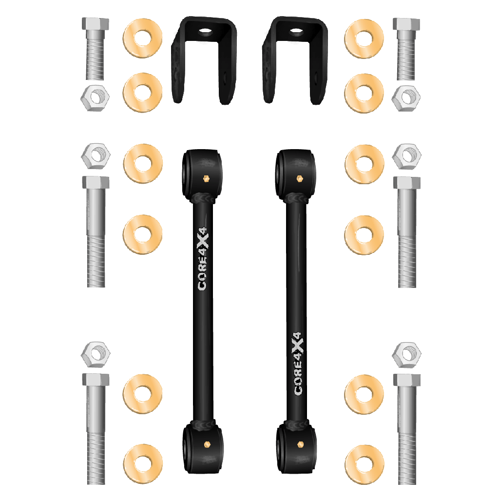 Dodge Ram 2500 03-07 2pc Town Series Front Fixed Length End Links