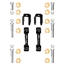 Dodge Ram 2500 03-07 2pc Town Series Front Fixed Length End Links