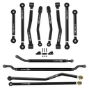 12pc Cruise Series Adjustable Control Arm, Track Bar, Steering Kit