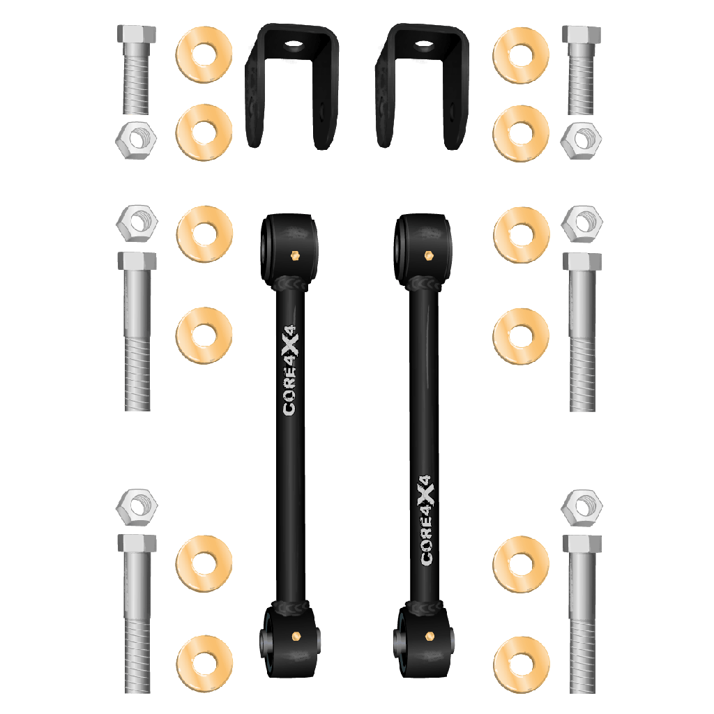 Dodge Ram 2500 03-07 2pc Trail Series Front Fixed Length End Links