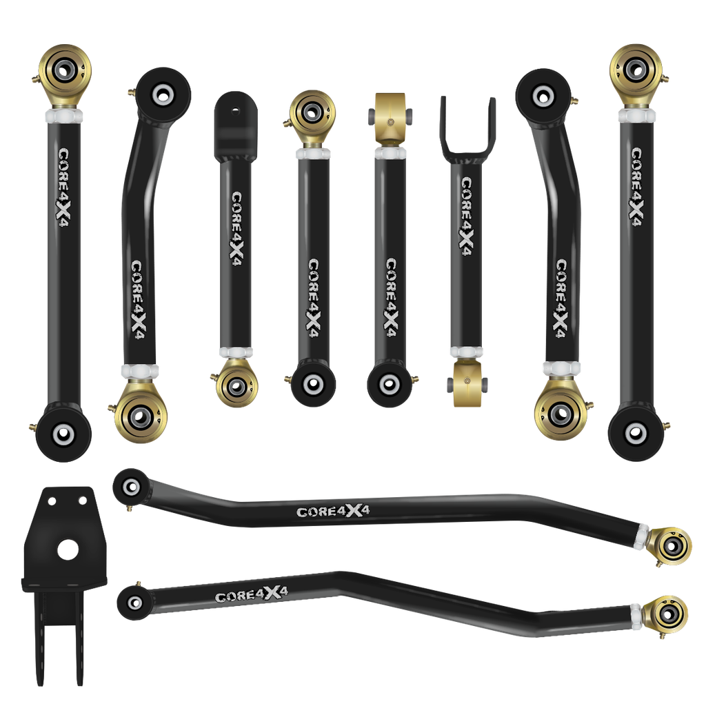 Jeep Grand Cherokee ZJ 93-98 10pc Camp Series Adjustable Control Arm, Track Bar Kit
