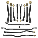 Jeep Wrangler JK / JKU 07-18 12pc Camp Series Adjustable Control Arm, Track Bar, Steering Kit