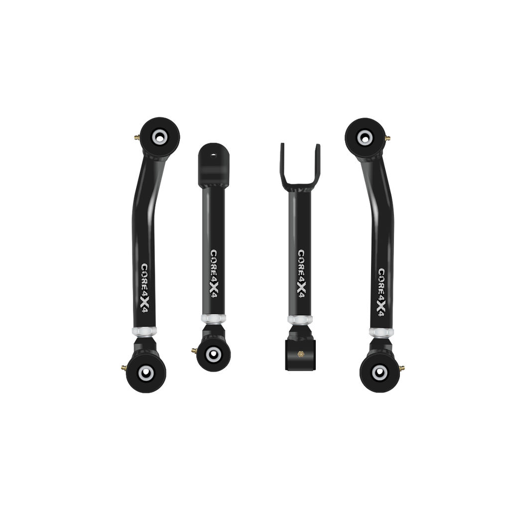 Jeep Cherokee XJ 84-01 MJ 86-92 4pc Cruise Series Front Adjustable Control Arm Kit