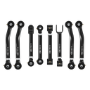 Jeep Wrangler TJ 97-06 LJ 04-06 8pc Cruise Series Adjustable Control Arm Kit