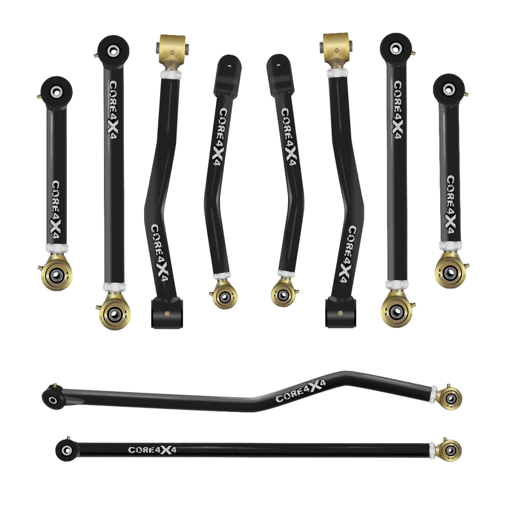 Jeep Gladiator JT 20+ 10pc Camp Series Adjustable Control Arm, Track Bar Kit