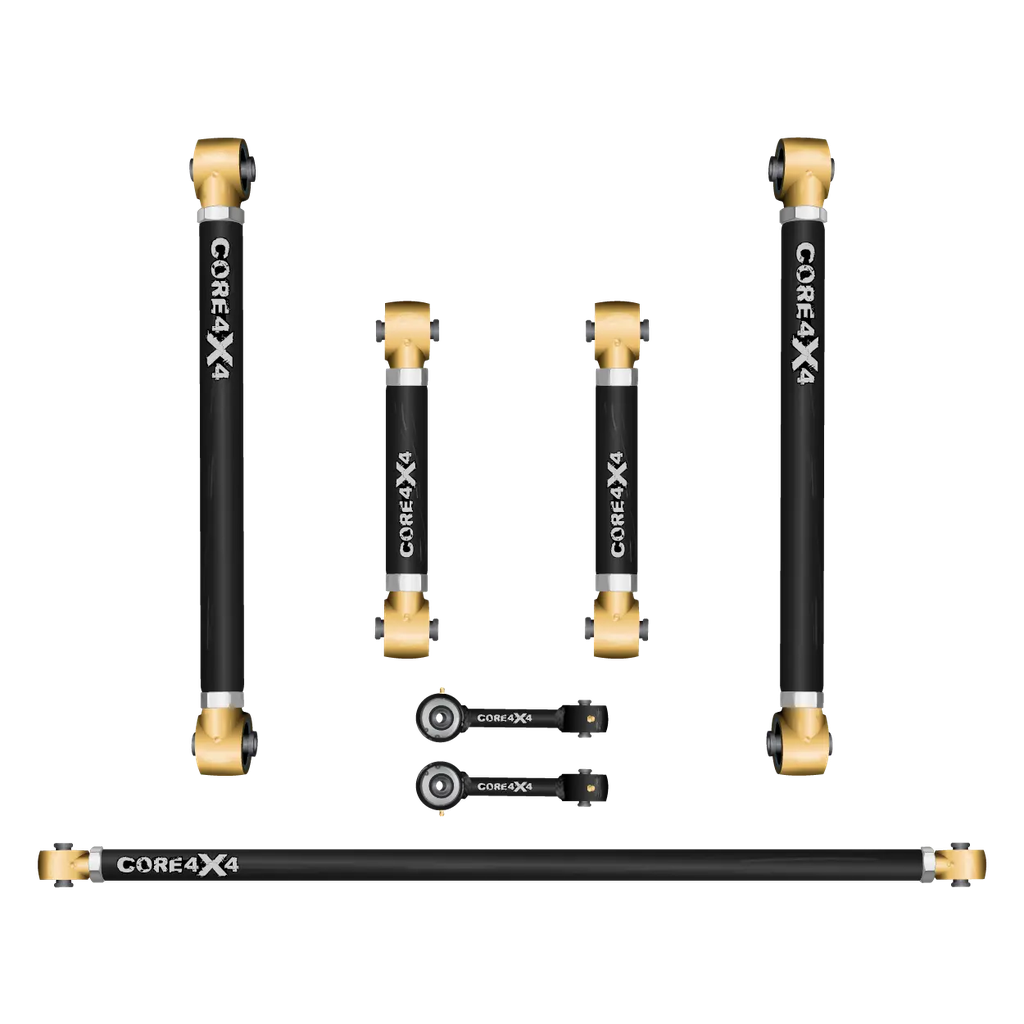 Toyota Tacoma 24+ 7pc Rear Adjustable Control Arms, Track Bar Kit