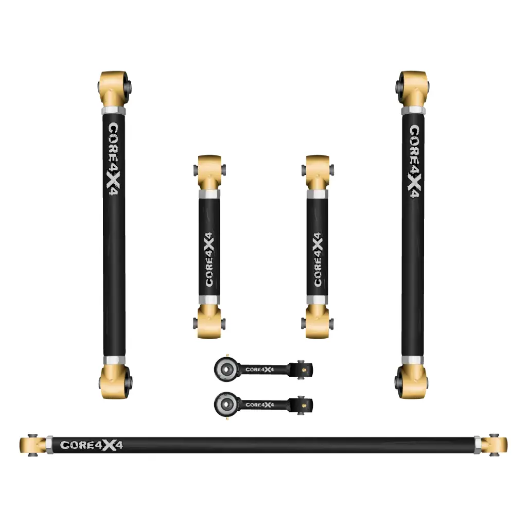 Toyota Tacoma 24+ 7pc Rear Adjustable Control Arms, Track Bar Kit