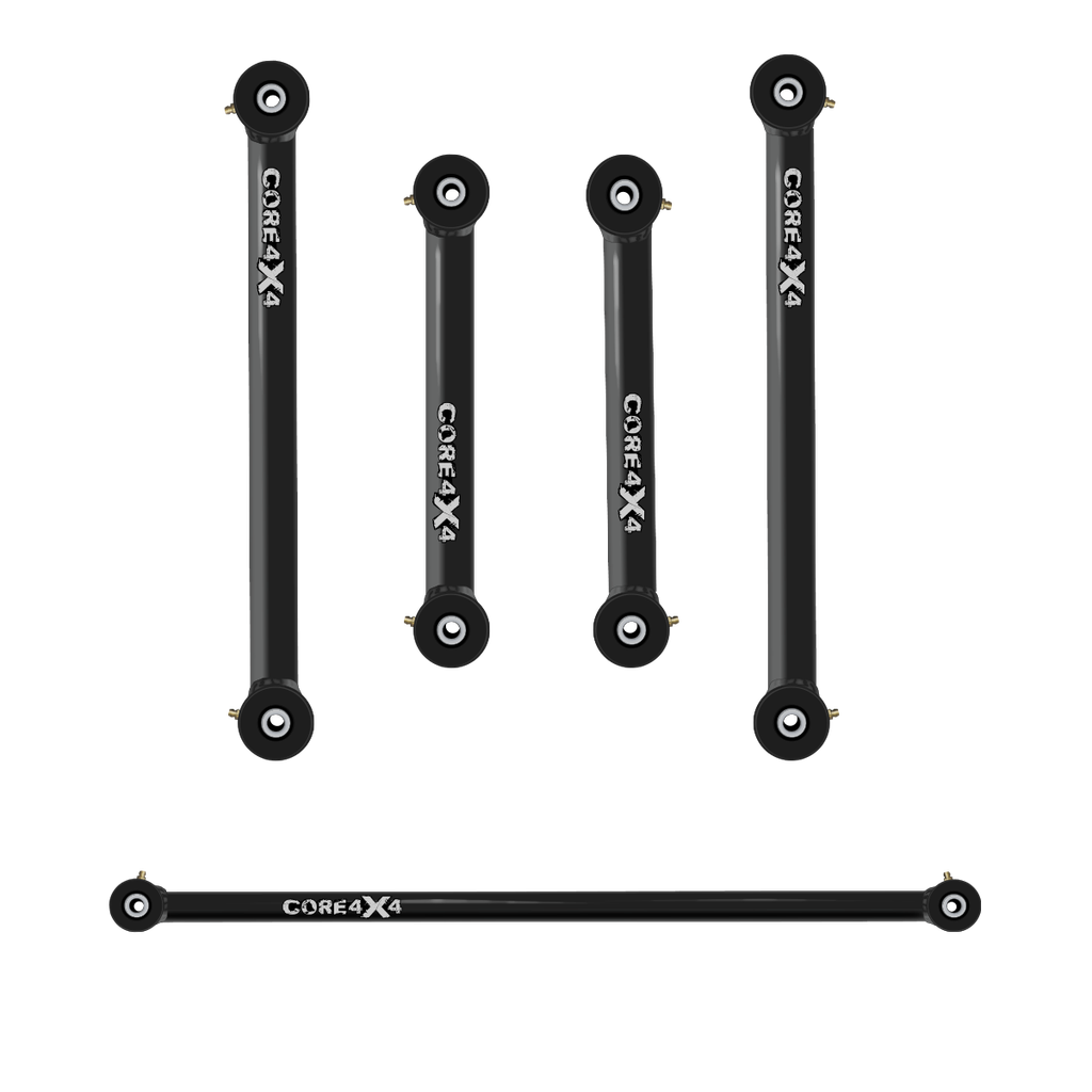 5pc Town Series Rear Fixed Length Control Arm, Panhard/Track Bar Kit