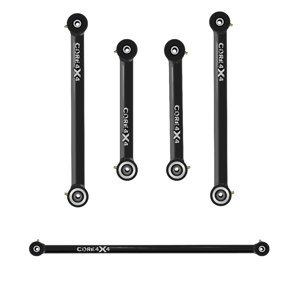5pc Trail Series Rear Fixed Length Control Arm, Panhard/Track Bar Kit