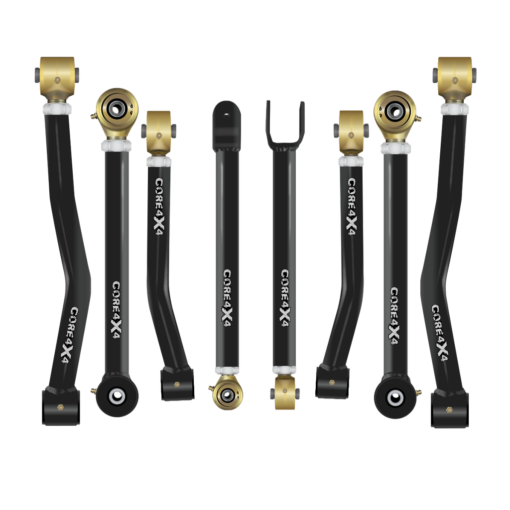 Jeep Wrangler JK / JKU 07-18 8pc Camp Series Adjustable Control Arm Kit