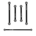 5pc Track Series Rear Fixed Length Control Arm, Panhard/Track Bar Kit