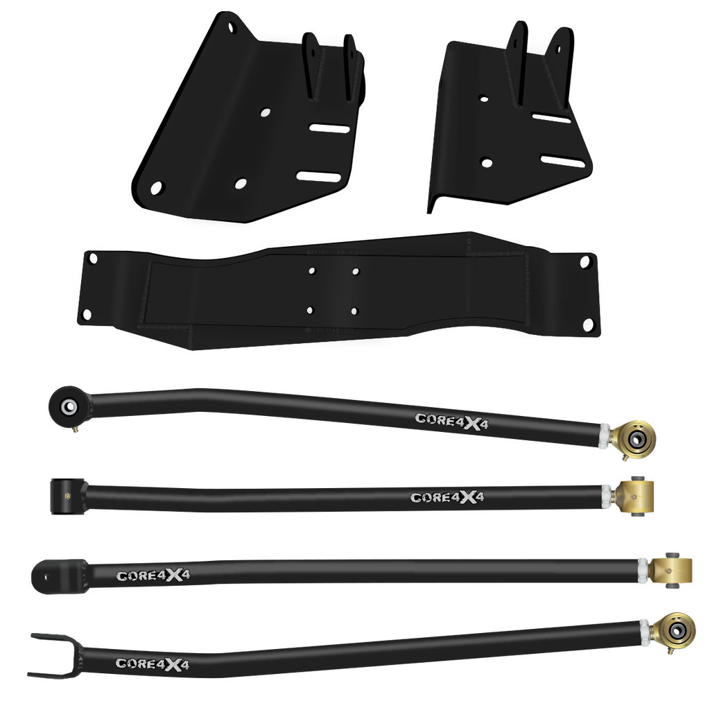 Jeep Comanche MJ 86-92 7pc Camp Series Heavy-Duty Adjustable Long Arm Upgrade Kit