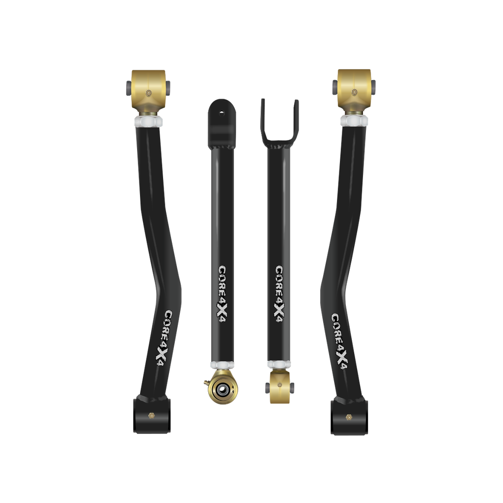 Jeep Wrangler JK / JKU 07-18 4pc Camp Series Front Adjustable Control Arm Kit