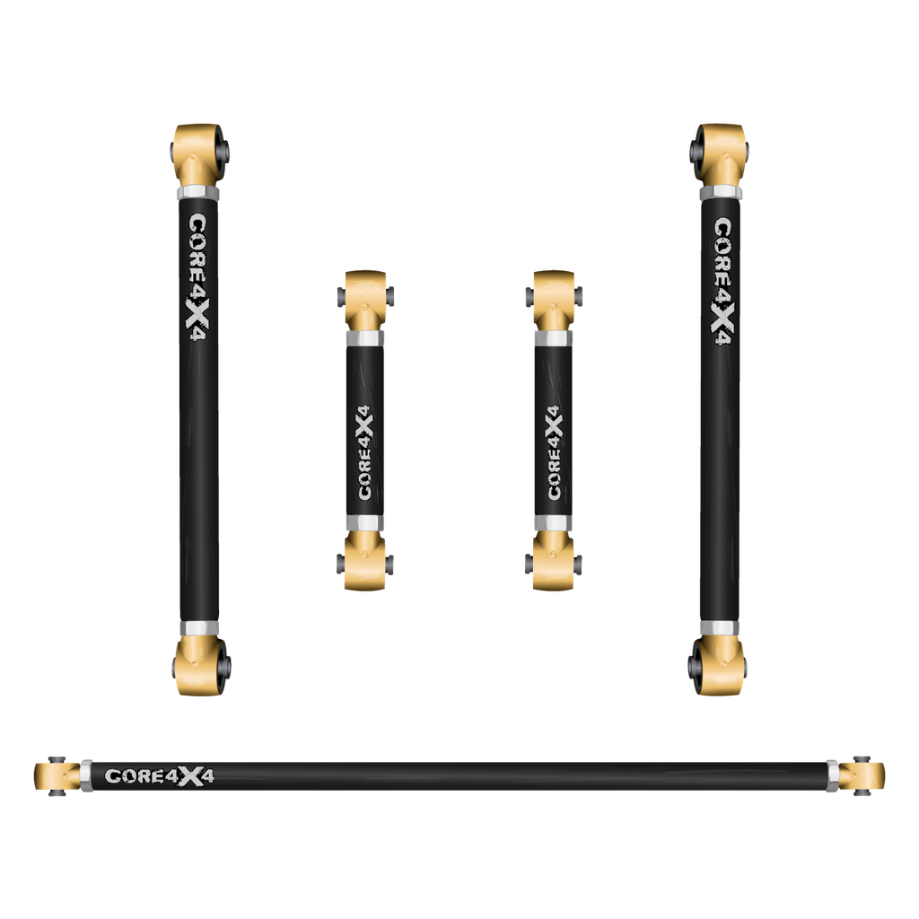 Toyota Tacoma 24+ 5pc Rear Adjustable Control Arms, Track Bar kit