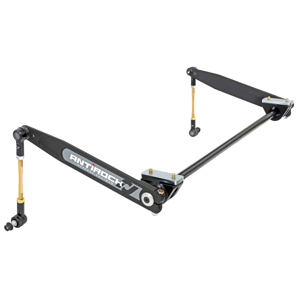 Antirock Sway Bar Kit, XJ Front, Bolt-On, Aluminum Mounts, 17 in. Forged Arms