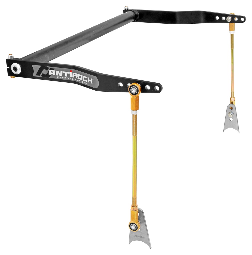Antirock Sway Bar Kit, Universal, 36 in. Bar, 20 in. Bent Steel Arms