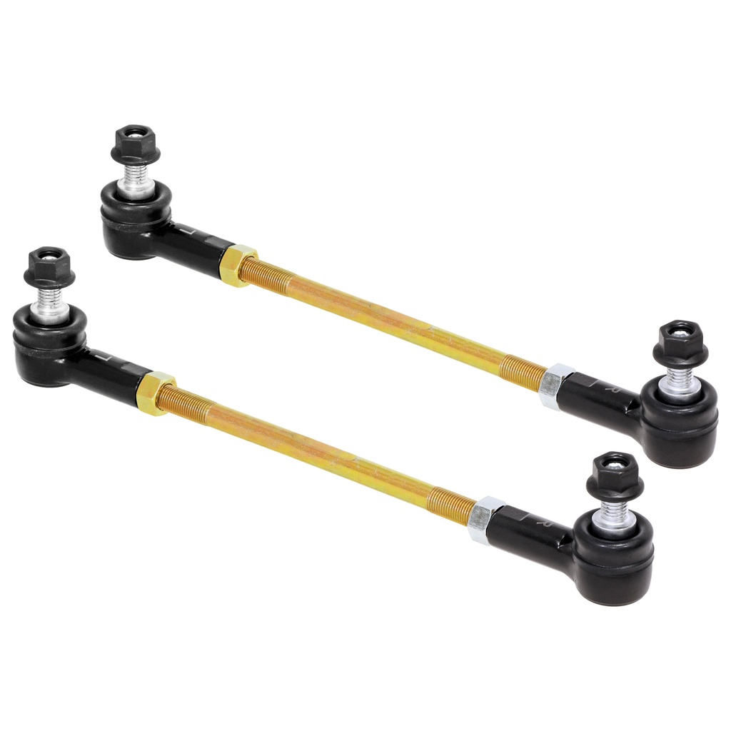 RockJock Adjustable Sway Bar End Link Kit (10 1/2 in. Long Rods w/ Sealed Rod Ends and Jam Nuts, pair)