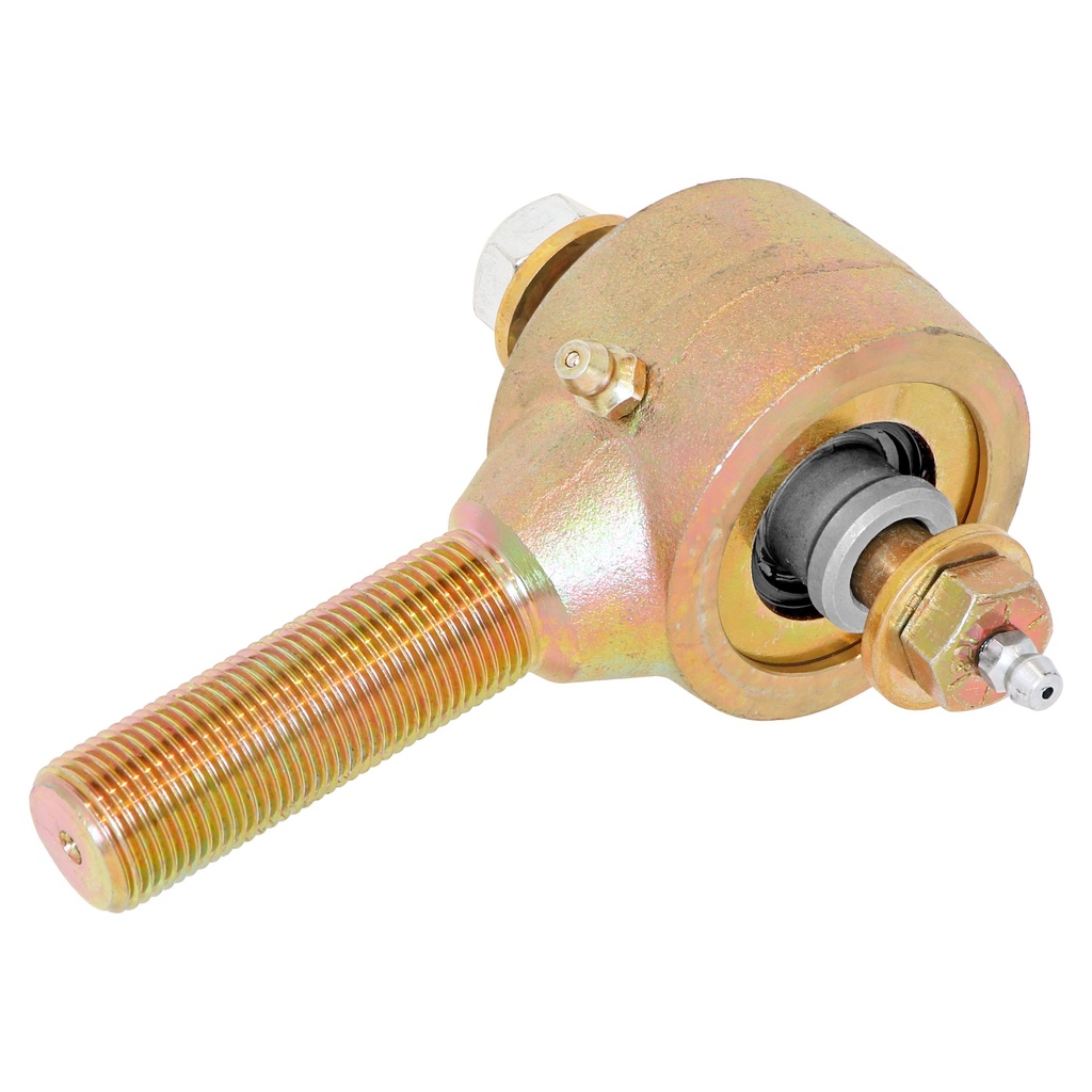 Johnny Joint Rod End, 2 in., Forged, 2 in. X .4375 in. Ball, 3/4 in.-16 RH Threaded Shank, Internally Greased, Incl. Greasable Bolt
