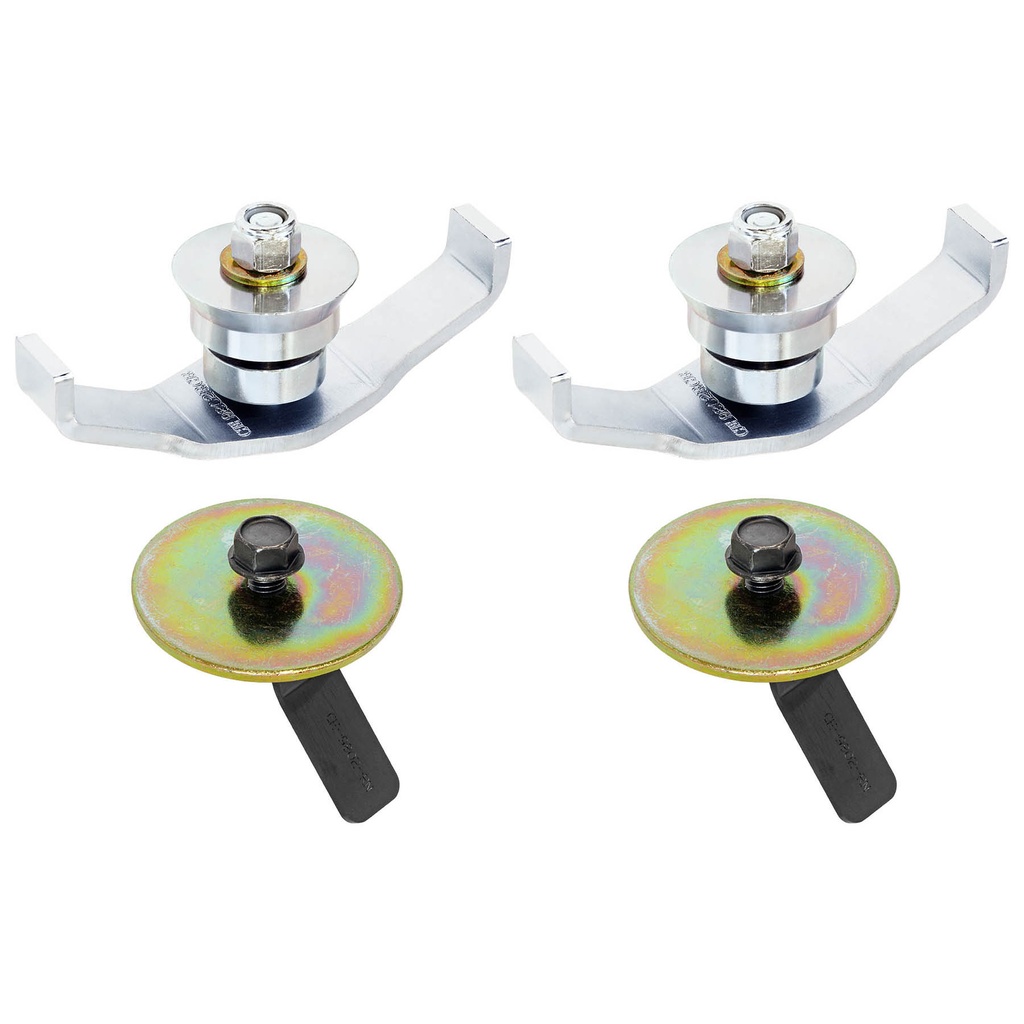 RockJock Coil Spring Retainer Kit, JK Rear, Set