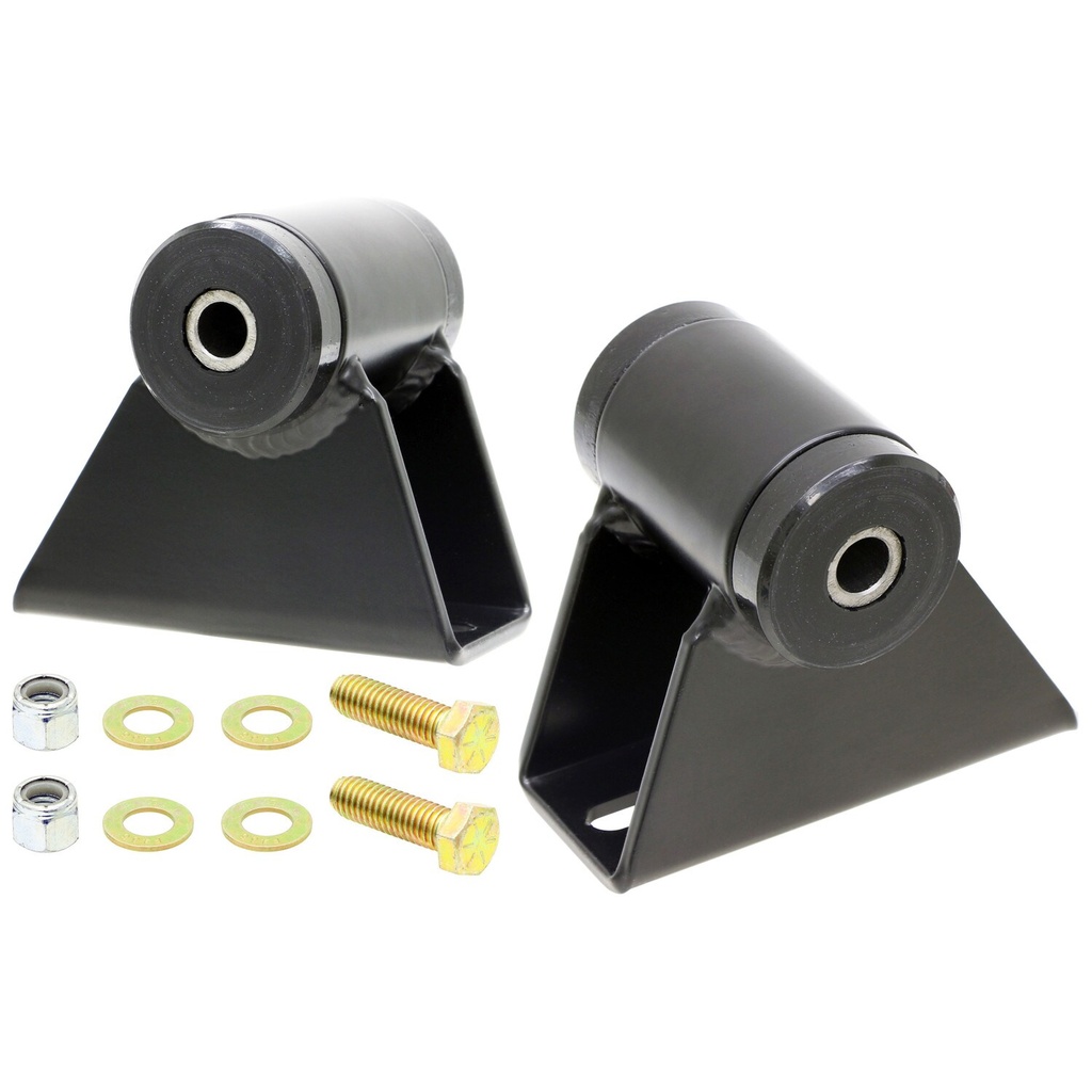 RockJock Heavy Duty Motor Mount Kit, TJ/LJ/YJ (4.0L only), 1 in. Raised, Incl. Hardware