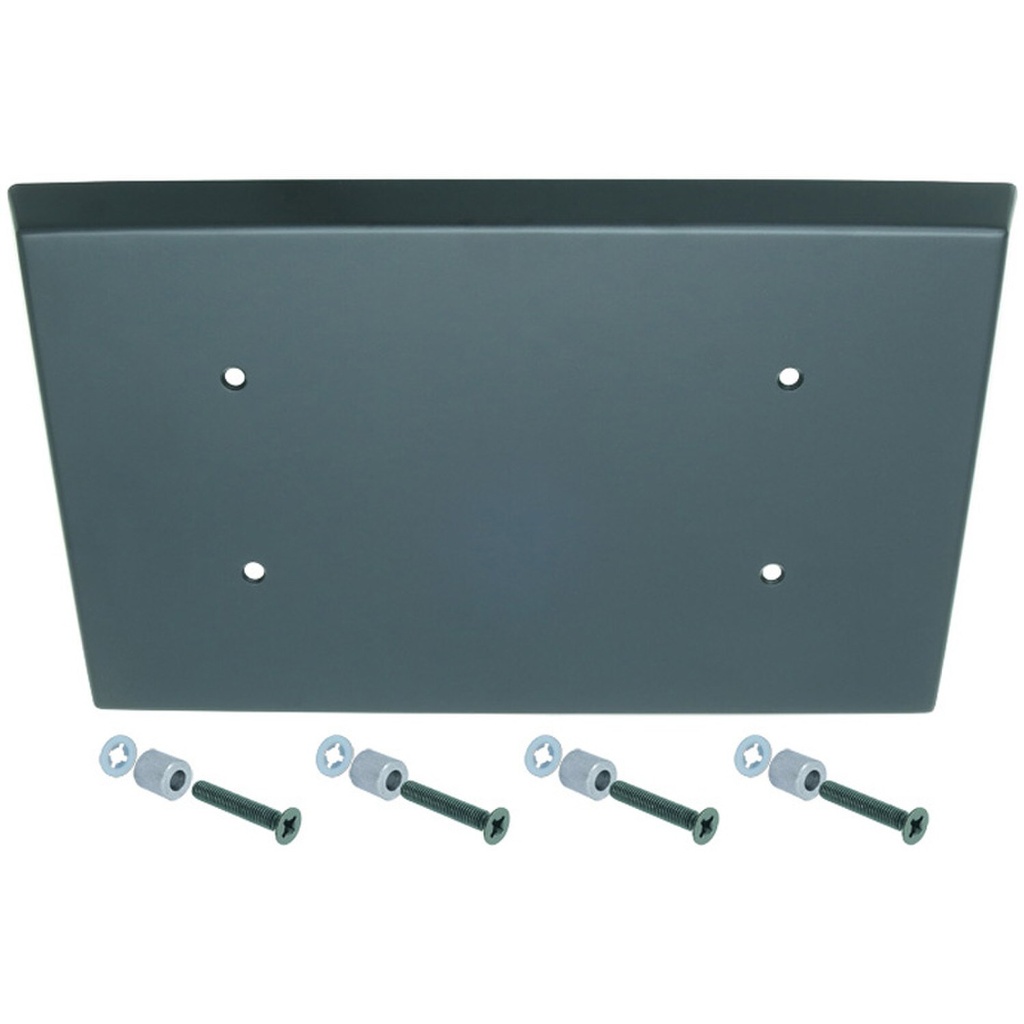 RockJock JK Spare Tire Mount Delete And Vent Cover, Incl. All Mounting Hardware