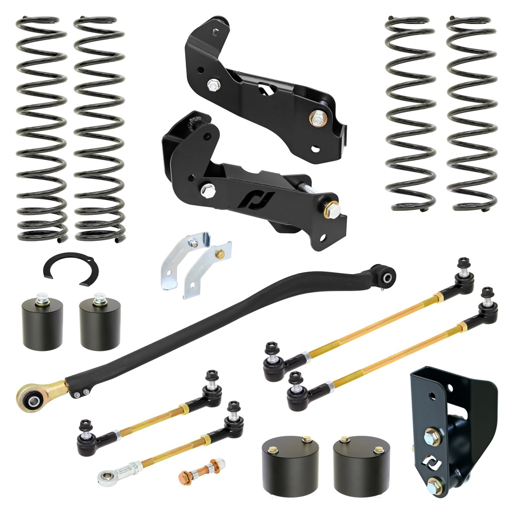 RockJock Driver Lift Kit for JL Wrangler 4XE Hybrid, 3.5 in. lift