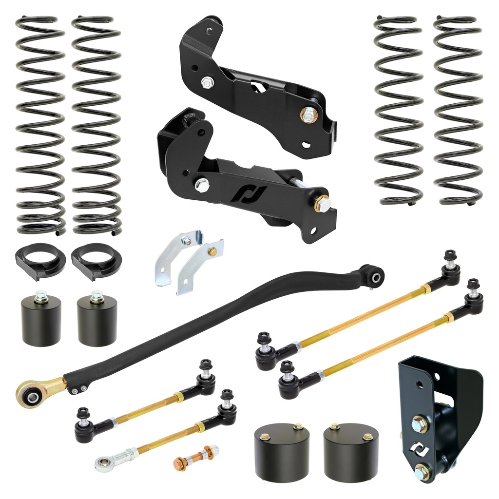 RockJock Driver Lift Kit for JL Wrangler w/ Gas V-6, 3.5 in. lift