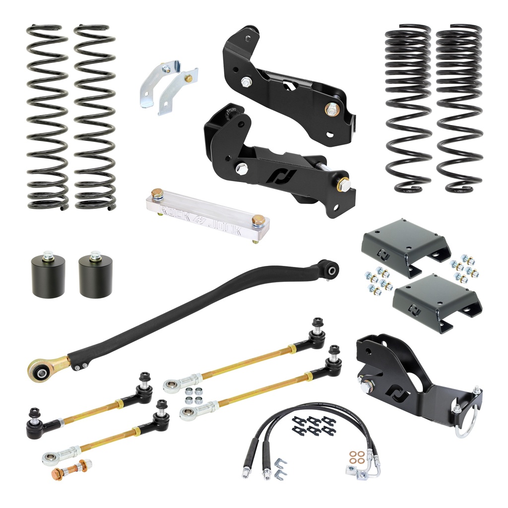 RockJock Driver Lift Kit for JT Gladiator w/ Gas V-6, 3.5 in. lift