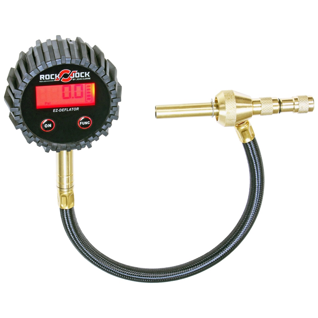 RockJock EZ-Tire Deflator Pro, Digital, Beadlock Friendly, Storage Case