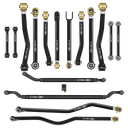 Jeep Wrangler JK / JKU 07-18 16pc Crawl Series Adjustable Control Arm, Track Bar, Steering, End Link Kit