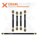 Jeep Grand Cherokee WK 05-10 5pc Crawl Series Rear Adjustable Control Arm, Track Bar Kit