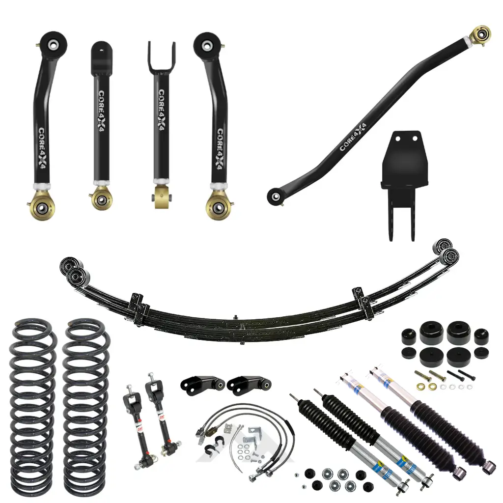Jeep Cherokee XJ 84-01 Camp Series 4" Lift Kit